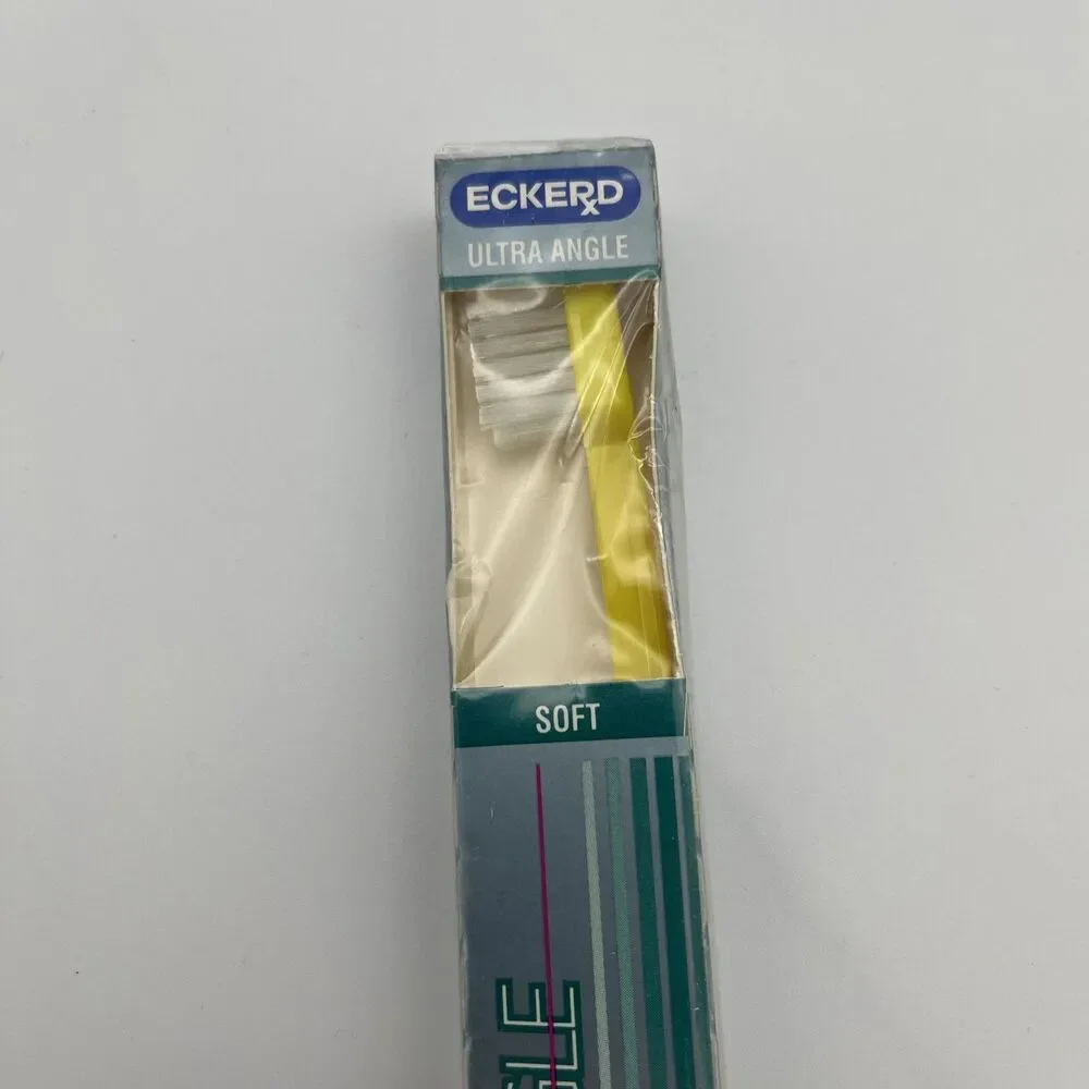 Vintage Eckerd Toothbrush 1983 NOS ULTRA ANGLE Soft Oral B 40/60